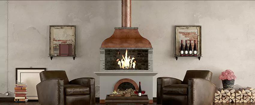 Thelin Hearth Products Providence Pellet Insert Fireplace Installation in East Palo Alto, CA
