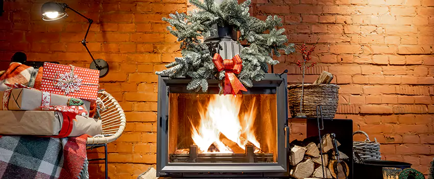 Travis Industries Linear Gas Fireplace Installation in East Palo Alto, California