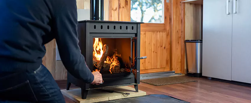 Open Hearth Wood Fireplace Installation in East Palo Alto, CA