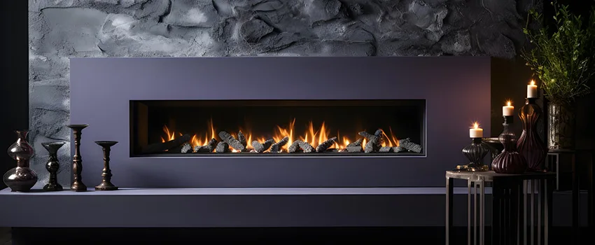 Ember Bed for Ventless Gas Fireplace in East Palo Alto, CA